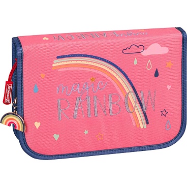 Пенал для пишущих принадлежностей Brunnen Magic Rainbow, с наполнением, 19.5 х 13.5 х 3.5 см Радуга - 8